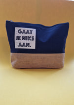 Toilettas - Gaat je niks aan.