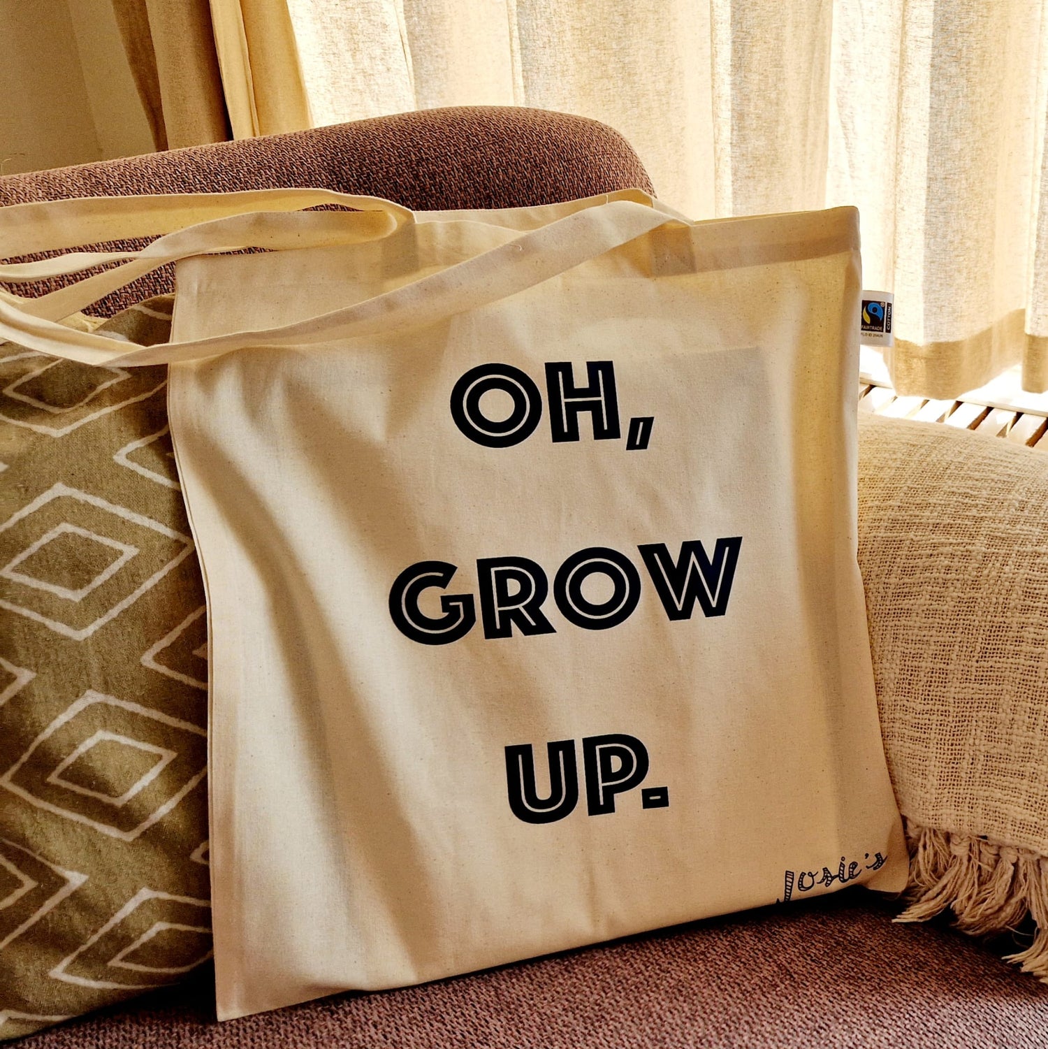 Totebag Oh, Grow Up.