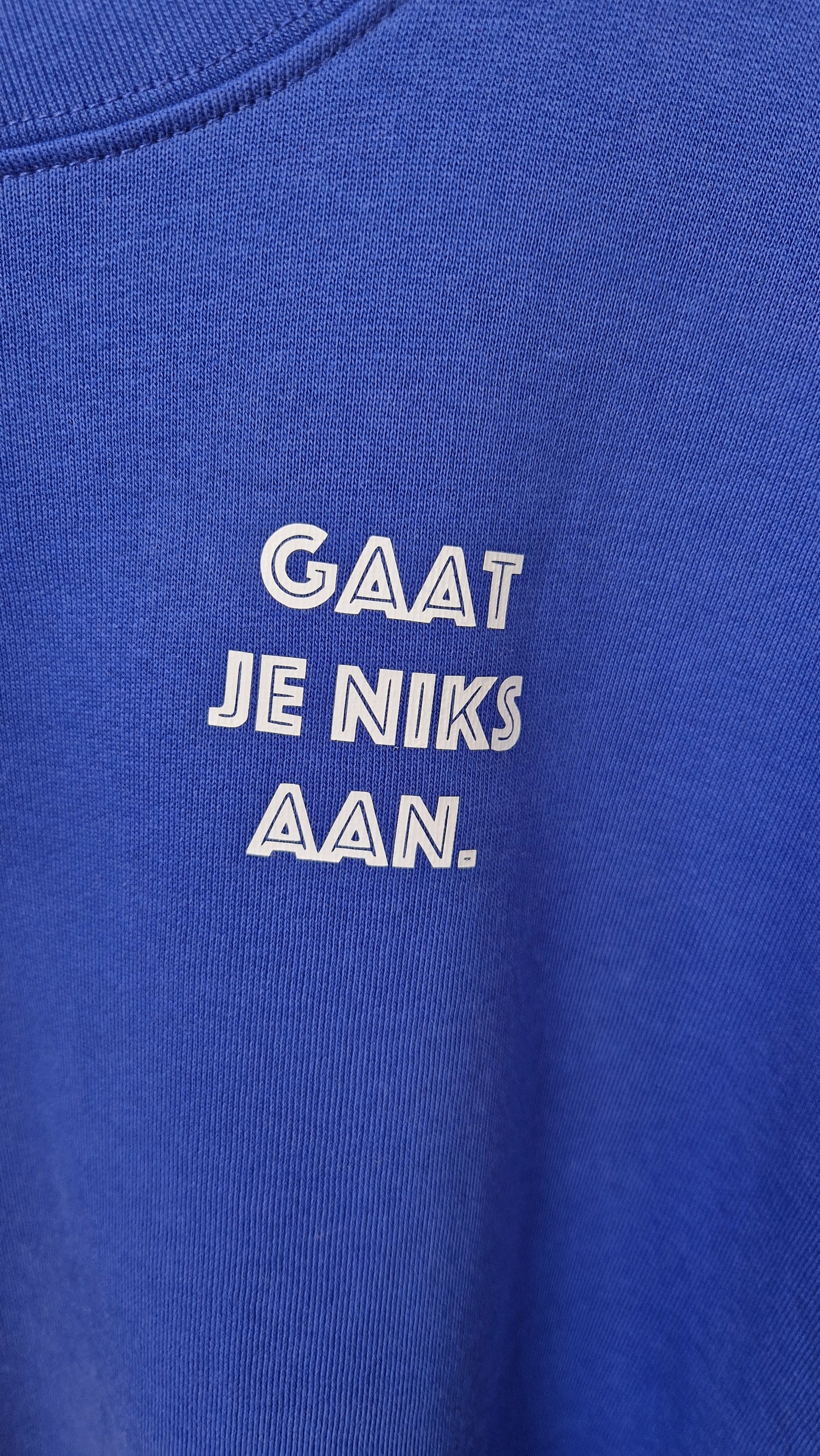 Cropped Sweater - Gaat je niks aan.
