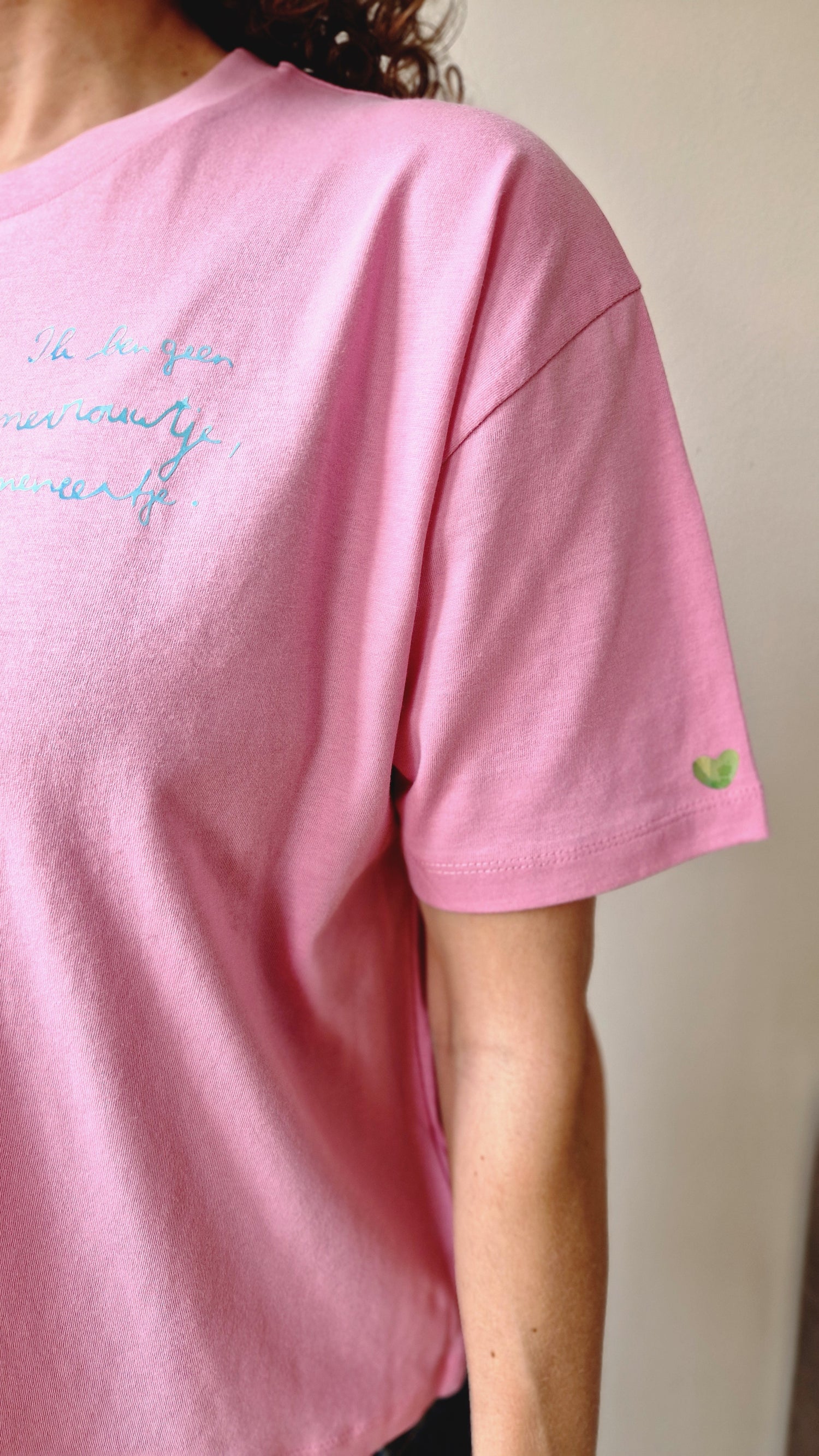 t-shirt Boxy - Ik ben geen mevrouwtje, meneertje.