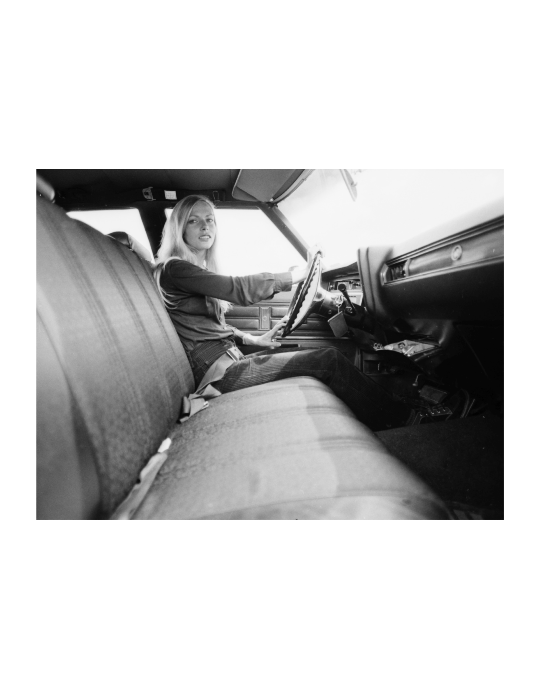 Opdruk: Josie in auto